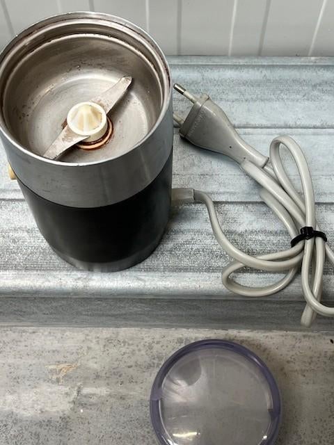 Braun KSM1 koffiemolen Reinhold Weiss vintage retro 1963, Gebruikt, Braun, Ophalen of Verzenden, Braun