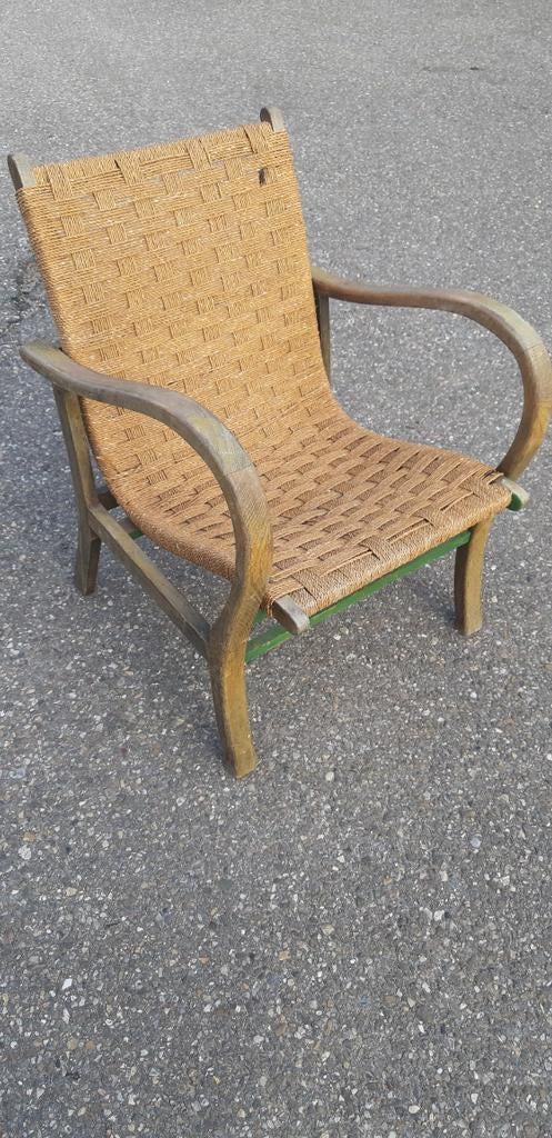 Vintage stoel jaren 30 Erich Dieckmann, Ophalen, Gebruikt, Twee