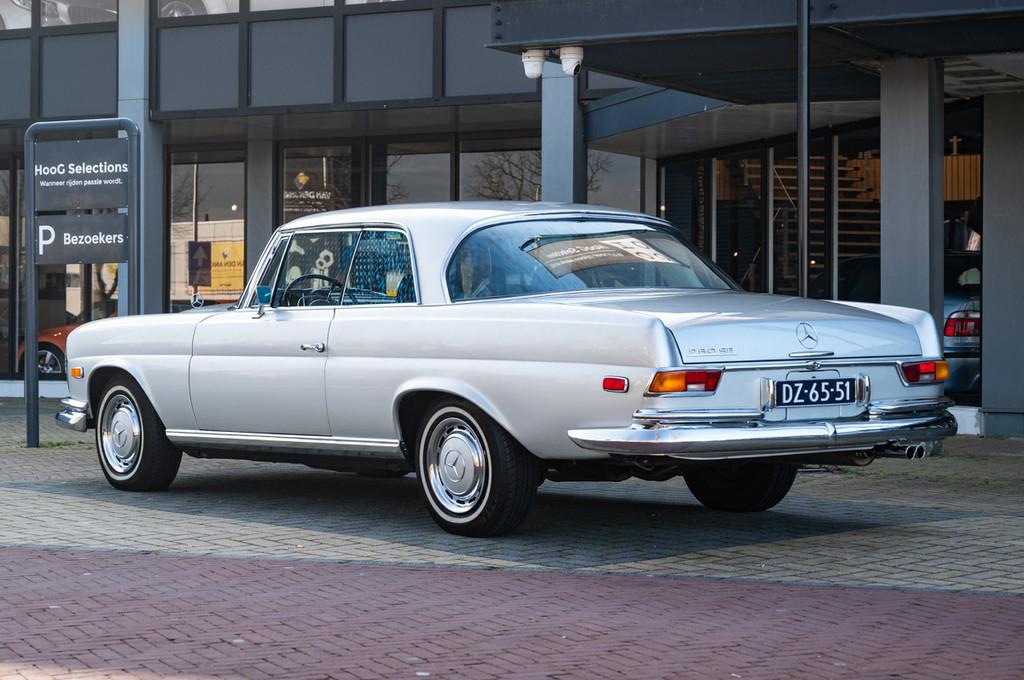 Mercedes-Benz S-Klasse 280 SE Coupé ( W111 ) (bj 1970), Auto's, Zwart, 160 pk, Bedrijf, 2778 cc