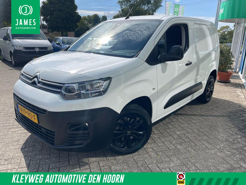 Citroën Berlingo 1.5 BlueHDI Club Automaat, Carplay, Lm vel, Auto's, Bestelauto's, Gebruikt, Euro 6, 4 cilinders, Citroën