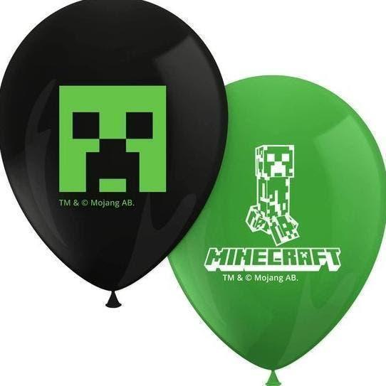 Minecraft Feestartikelen Versiering Kinderfeest Verjaardag, Verjaardag, Nieuw, Ophalen of Verzenden, Nvt
