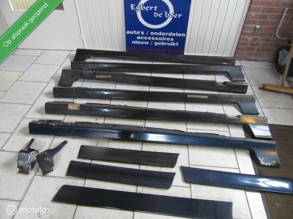 Zijskirt dorpel spoiler Opel Vectra A 2000 + divers '88-'95, Gebruikt, Opel, Ophalen of Verzenden, Opel