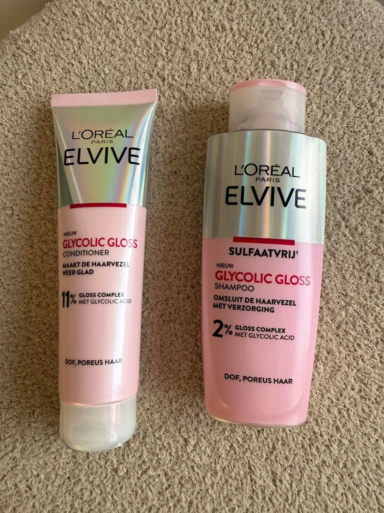 L’Oreal Elvive glycolic gloss NIEUW, Ophalen, Nieuw, Shampoo of Conditioner