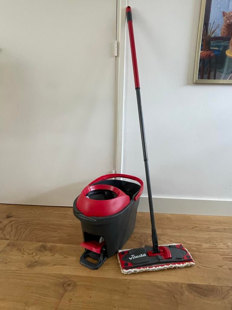 Vileda Easy Wring & Clean Turbo Dweilsysteem, Ophalen, Dweilemmer, -bak, of -wagen