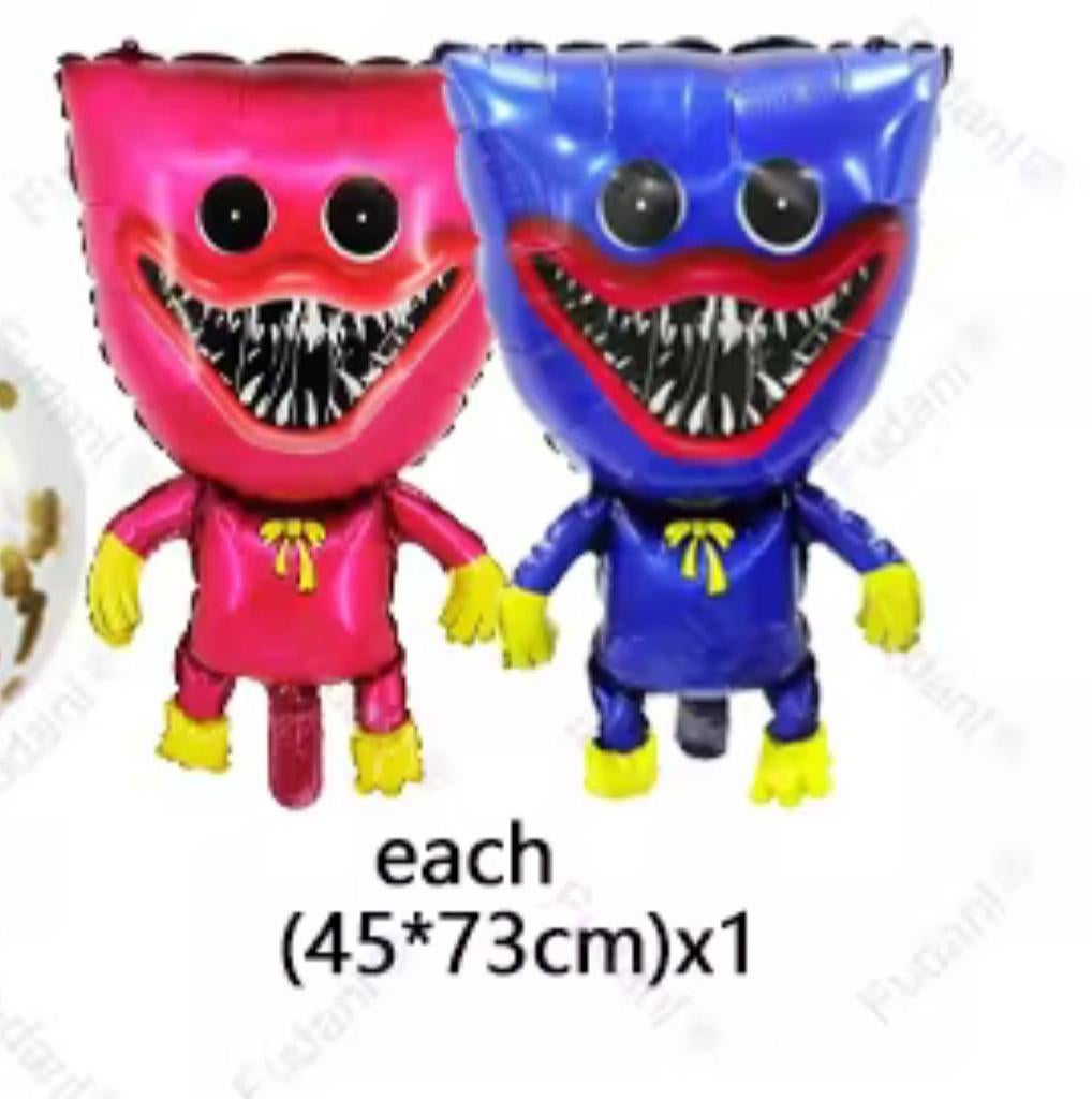 Nieuwe Poppy Playtime Huggy Wuggy Folieballonnen Set, Ophalen of Verzenden, Nieuw, Feestartikel, Verjaardag
