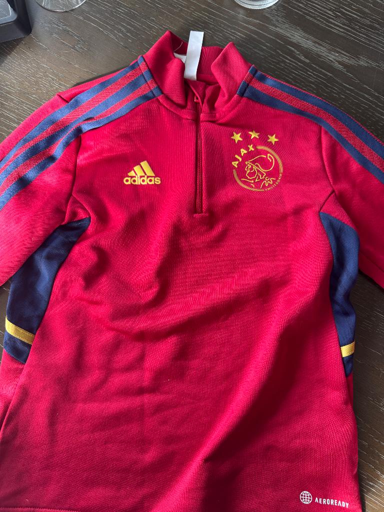 Ajax trainingsjack kids 140 10jr, Maat XS of kleiner, Ophalen of Verzenden, Trainingspak