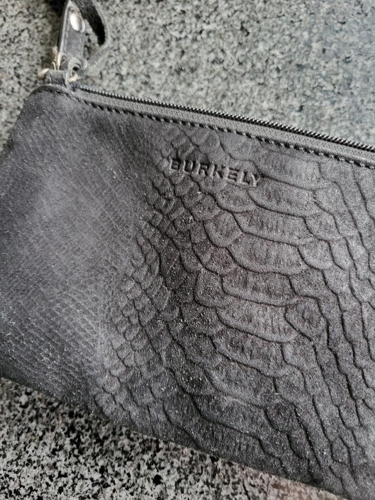 Burkely zwart tasje ., Overige merken, Zwart, Ophalen of Verzenden, Zo goed als nieuw