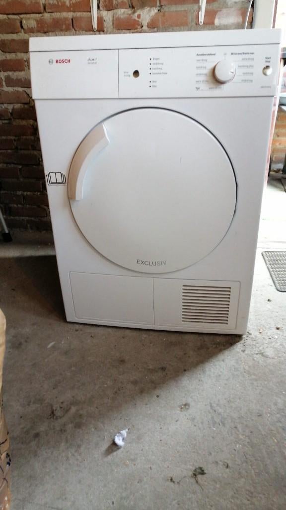 wasdroger BOSCH MAXX 7 Sensitive, Ophalen, 6 tot 8 kg, Zo goed als nieuw, Voorlader
