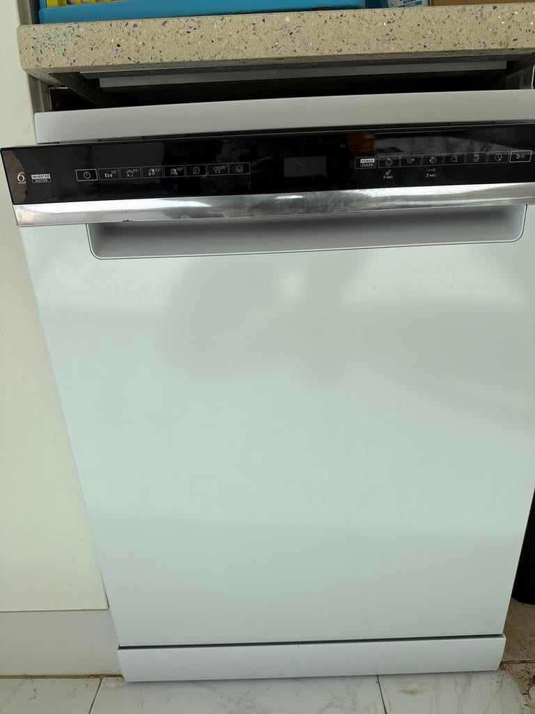Whirlpool W7F HS51 vaatwasser, Ophalen, Gebruikt, 60 cm of meer, Inbouw