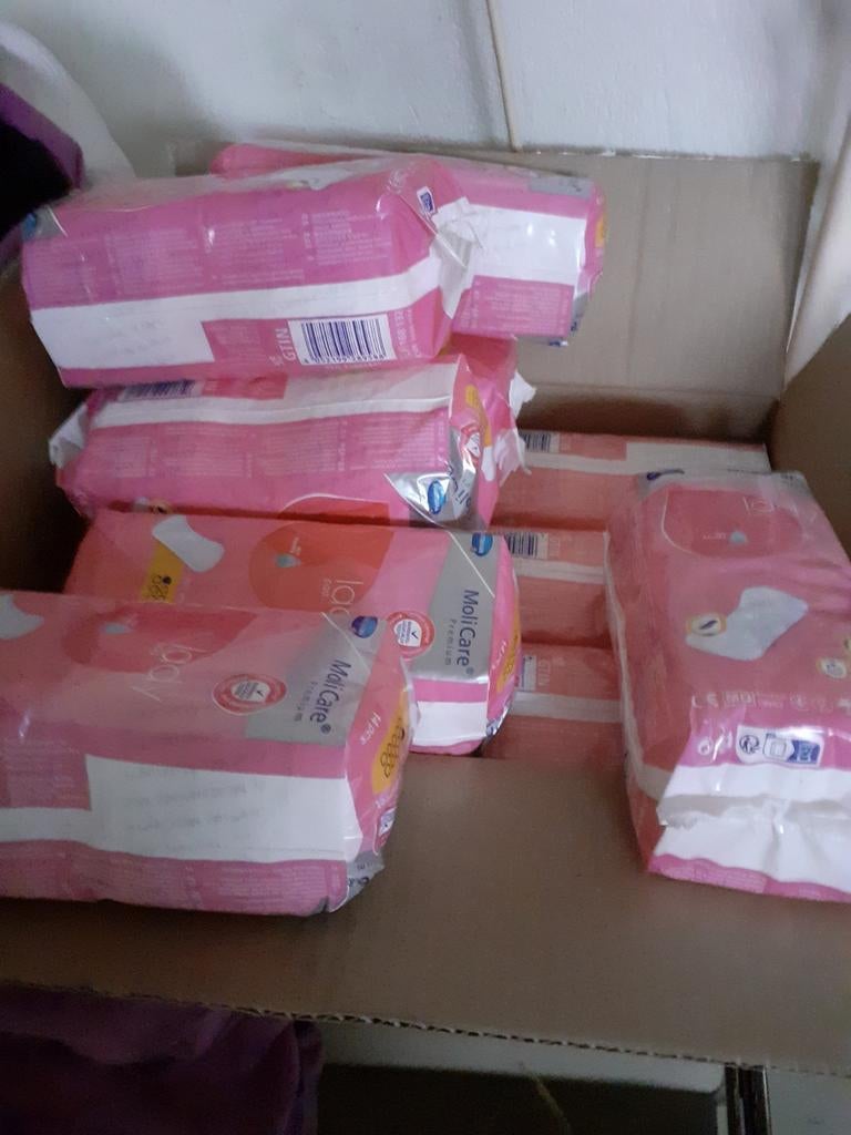 27 pakken incontinentie materiaal 1 druppel dames, Ophalen of Verzenden, Nieuw