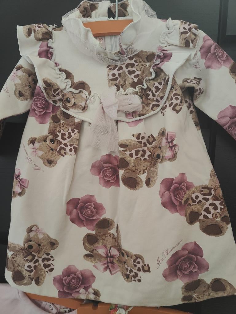 Miss Blumarine meisje 12 mnd mt 80-86 jurkje, Miss Blumarine, Meisje, Jurkje of Rokje, Ophalen of Verzenden