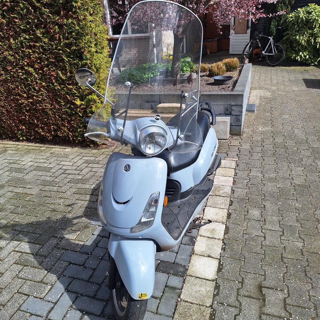 Sym fiddle 2, Ophalen, Gebruikt, Benzine, Fiddle