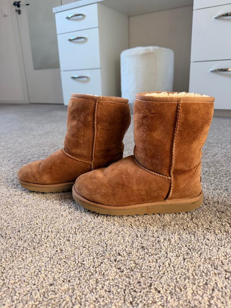 Uggs maat 36 - Goede staat met lichte beschadiging, Kleding | Dames, Ophalen of Verzenden, Gedragen, Bruin, Lage of Enkellaarzen