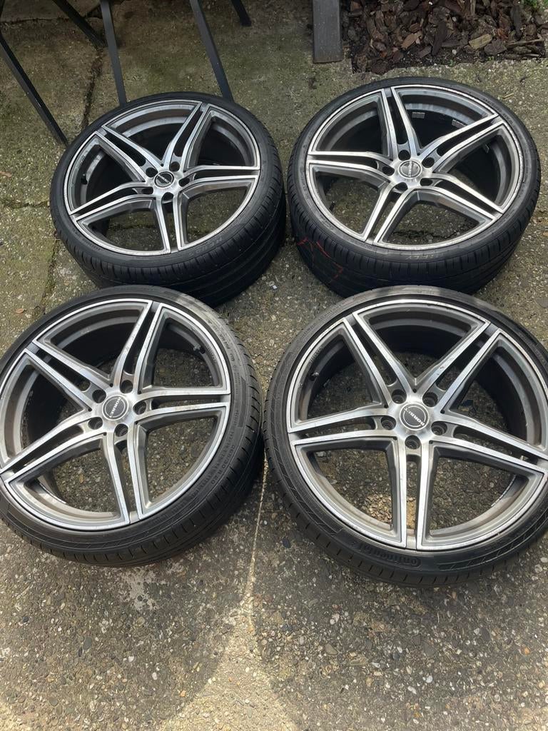 Complete set Borbet velgen, Ophalen