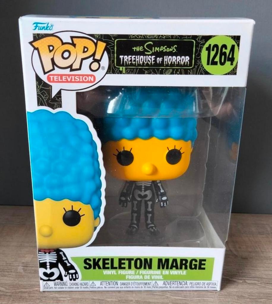 1264 Skeleton Marge The Simpsons Funko Pop, Verzamelen, Poppetjes en Figuurtjes, Ophalen of Verzenden, Zo goed als nieuw