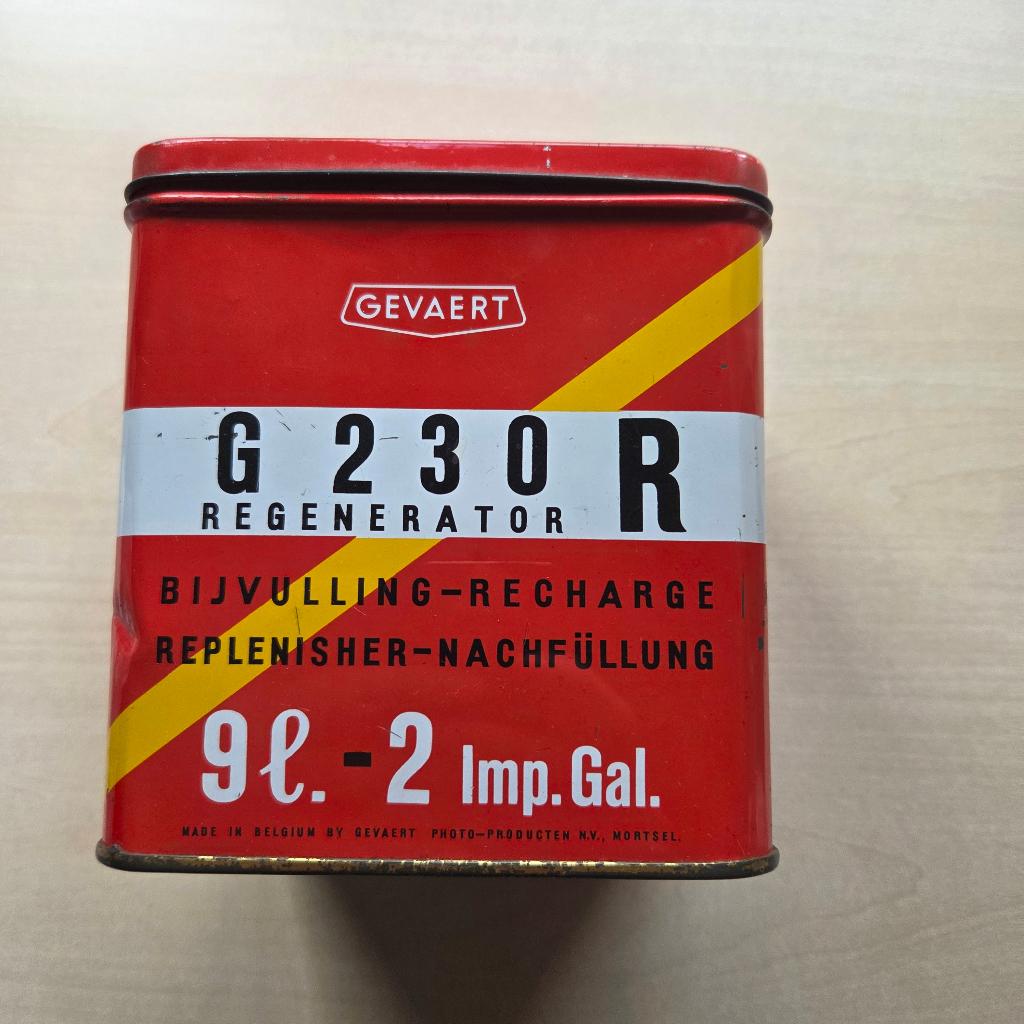 Gevaert (Agfa) Camera Bijvulling Foto blik Regenerator, Verzenden, Gebruikt, Overige, Overige merken