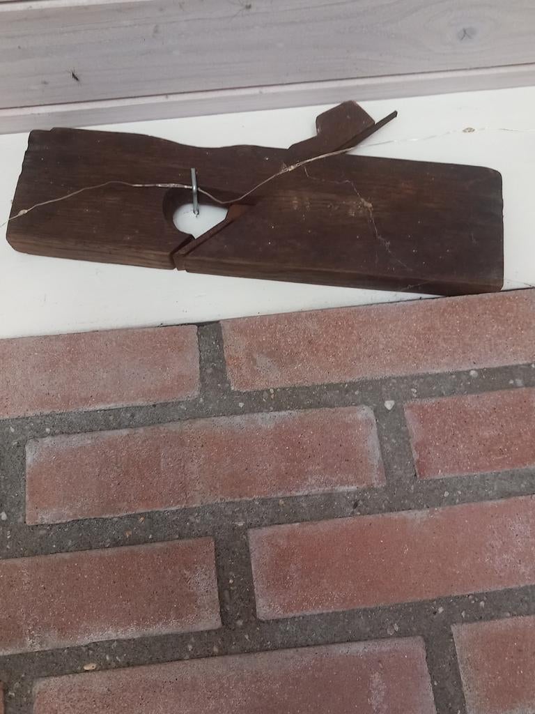 Oude platte houtschaaf, Ophalen of Verzenden