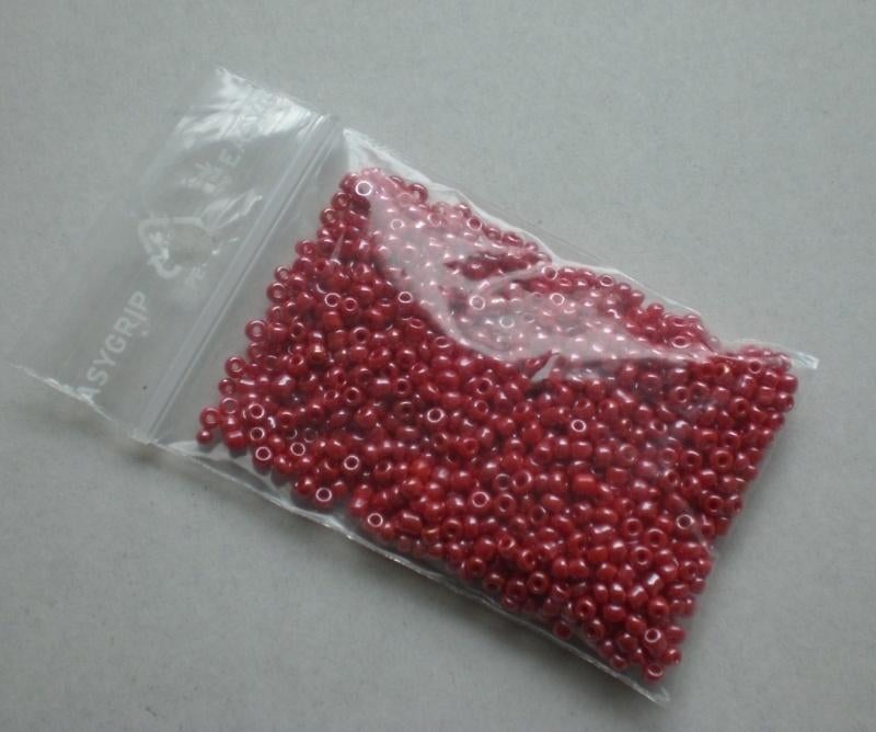 50 gram Rocailles 1.5mm, Verzenden, Nieuw, Handborduren, Overige typen