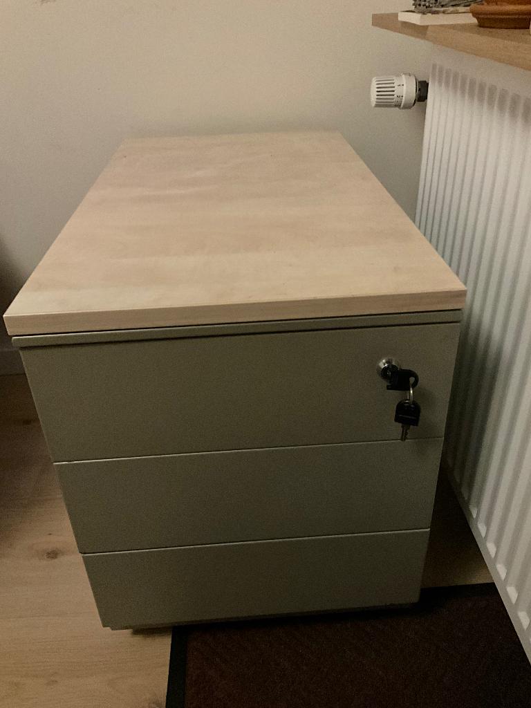 Ladeblok, Minder dan 50 cm, Zo goed als nieuw, 3 of 4 laden, Minder dan 100 cm