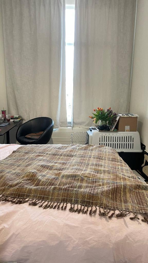 Cotton throw (Zara Home), Ophalen of Verzenden, Zo goed als nieuw