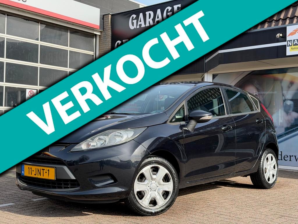 Ford Fiesta 1.25 Limited | Centr.V | Airco | Iso | Flexdrive, Voorwielaandrijving, 4 cilinders, 60 pk, Zwart