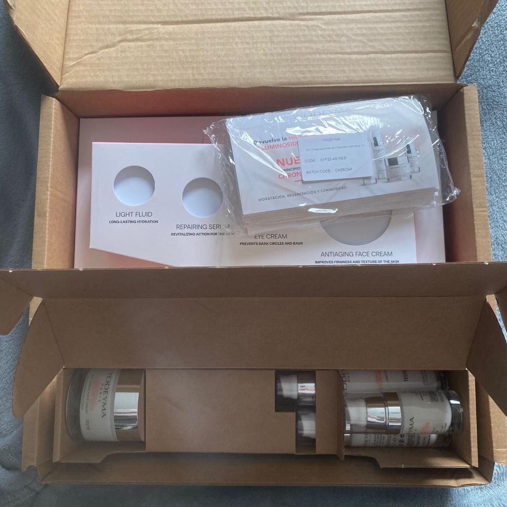 Yodeyma huidverzorgingset incl display, Ophalen of Verzenden, Ogen