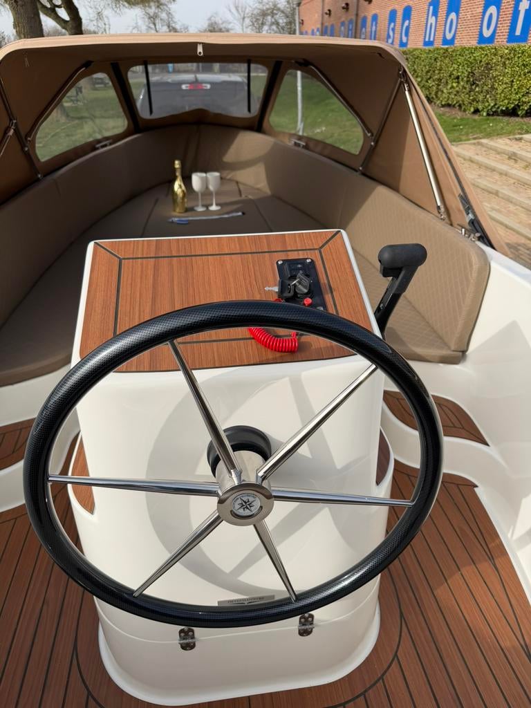 Pieterman 620 Honda 20pk bwj 025 nieuwstaat pasen geopend, 10 tot 30 pk, Ophalen of Verzenden, Zo goed als nieuw, 3 tot 6 meter