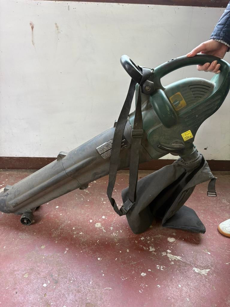 Bladblazer / bladzuiger Greenway – met opvangzak, Tuin en Terras, Bladblazers, Ophalen, Gebruikt, Elektrisch, Met opvangzak