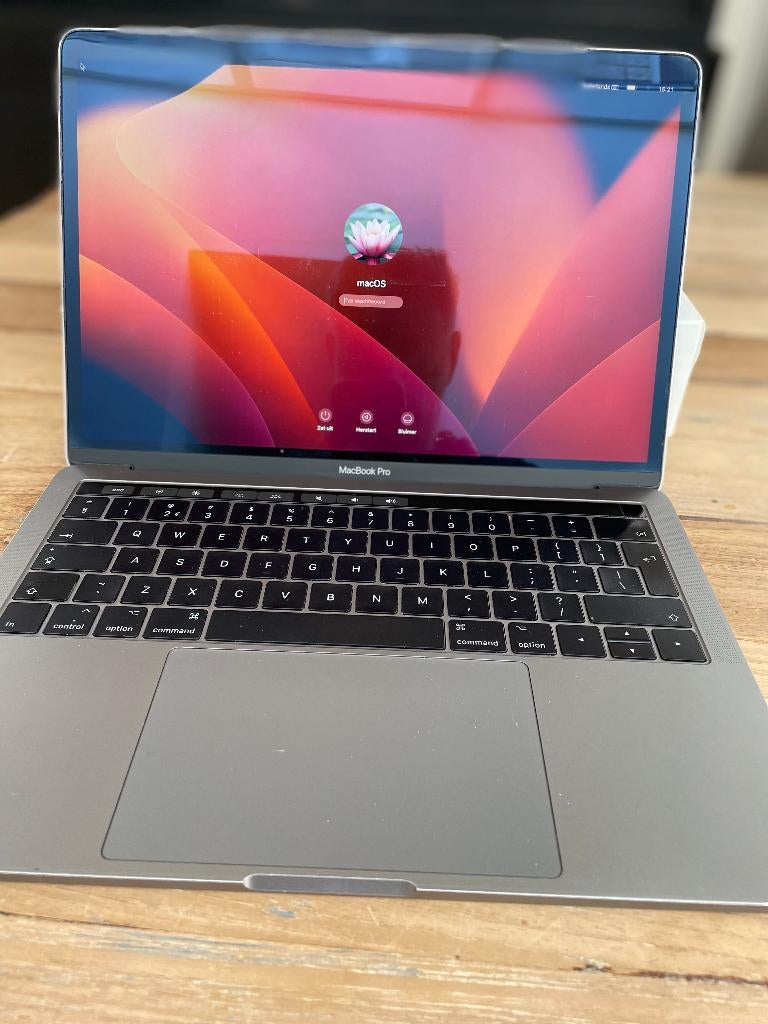 MacBook Pro 13.3 inch Retina (2017), MacBook Pro, Gebruikt, 256 GB, Qwerty
