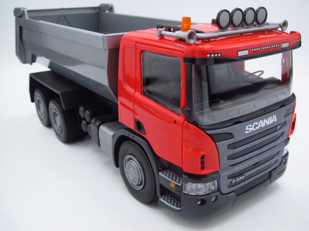 Emek - 10505 Scania P370 Kipper Rood in doos 1:24, Hobby en Vrije tijd, Overige merken, Groter dan 1:32, Ophalen of Verzenden