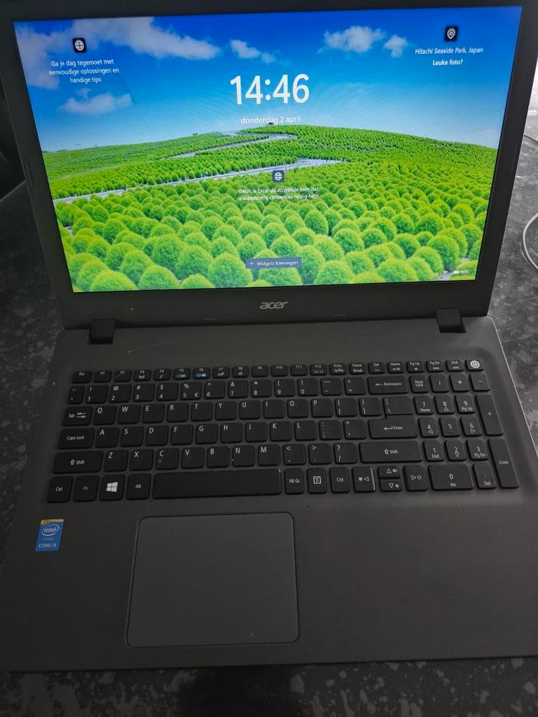 Acer Aspire ES-573 laptop Intel Core i5 8GB RAM, Computers en Software, Windows Laptops, Ophalen of Verzenden, 15 inch, 2 tot 3 Ghz