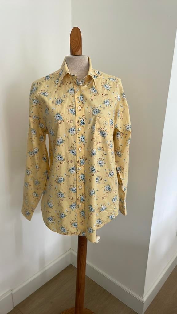 Bloes van Donaldson, mt 42, L, Verzenden, Gedragen, Maat 42/44 (L), Geel