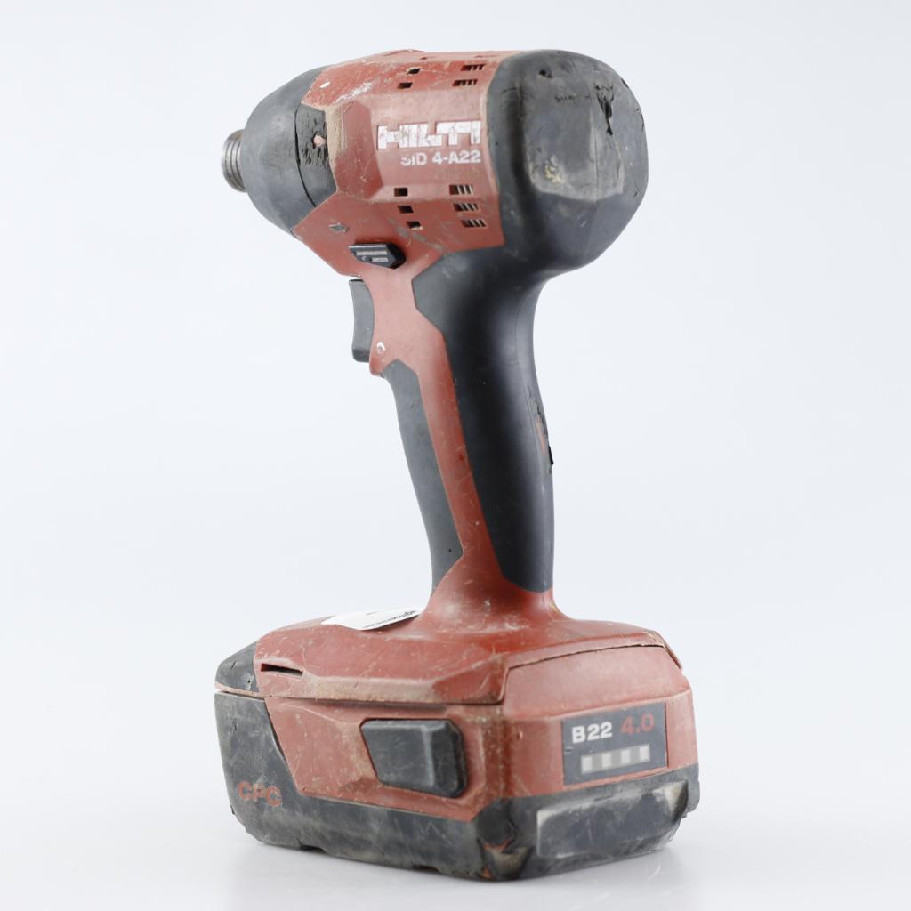 Hilti SID 4-A22 Slagmoersleutel + Accu, Hilti, Zo goed als nieuw, Support@hilti.com, Hilti Corporation, Feldkircher Strasse 100, 
9494 Schaan
Liechtenstein