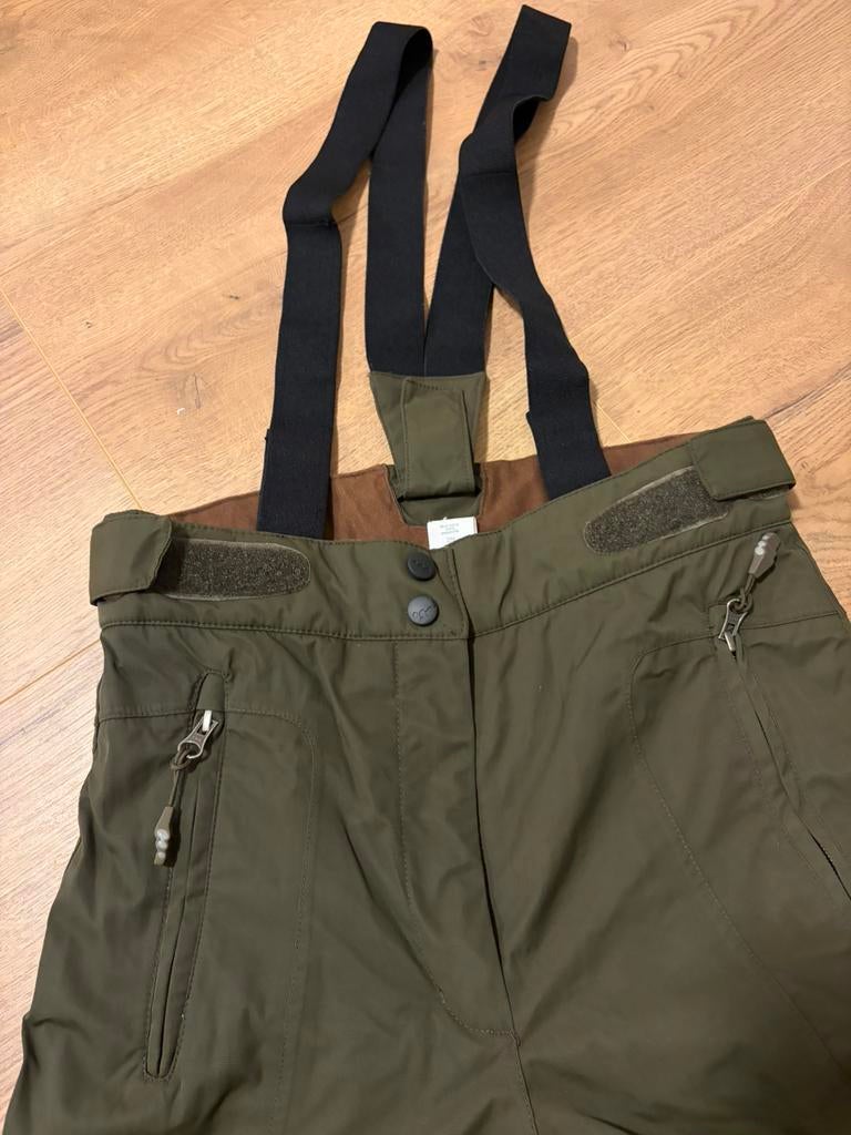 Wedze skibroek groen 38, Kleding | Dames, Wintersportkleding, Ophalen of Verzenden, Zo goed als nieuw, Maat 38/40 (M), Broek