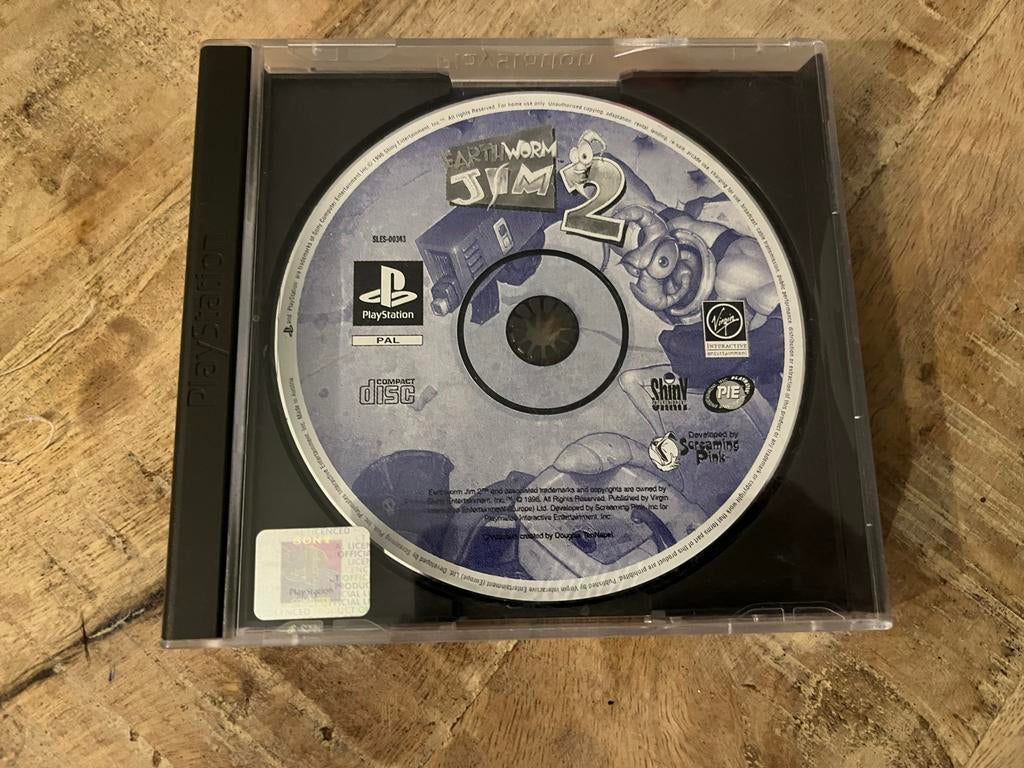 Earthworm Jim 2 PlayStation 1 game, Gebruikt, G, 1 speler, T