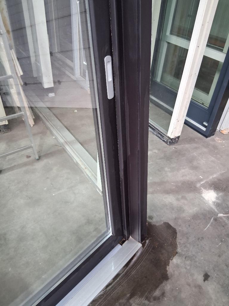 Kunststof schuifpui Hr++ bezorgen factuur mogelijk, Kunststof, 225 cm of meer, Ophalen of Verzenden, Zo goed als nieuw