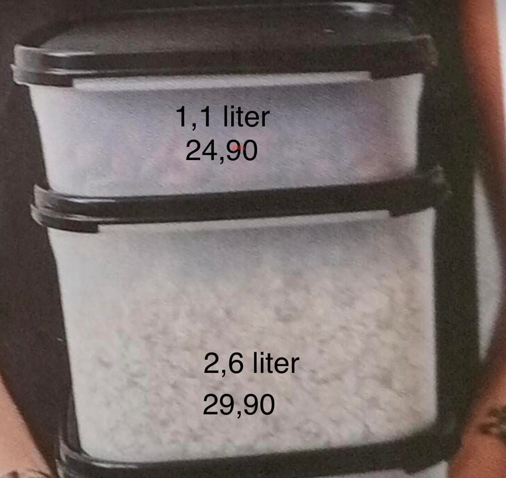 Tupperware Ruimtespaarder rechthoekig - Diverse maten, Ophalen of Verzenden, Nieuw, Bus of Trommel