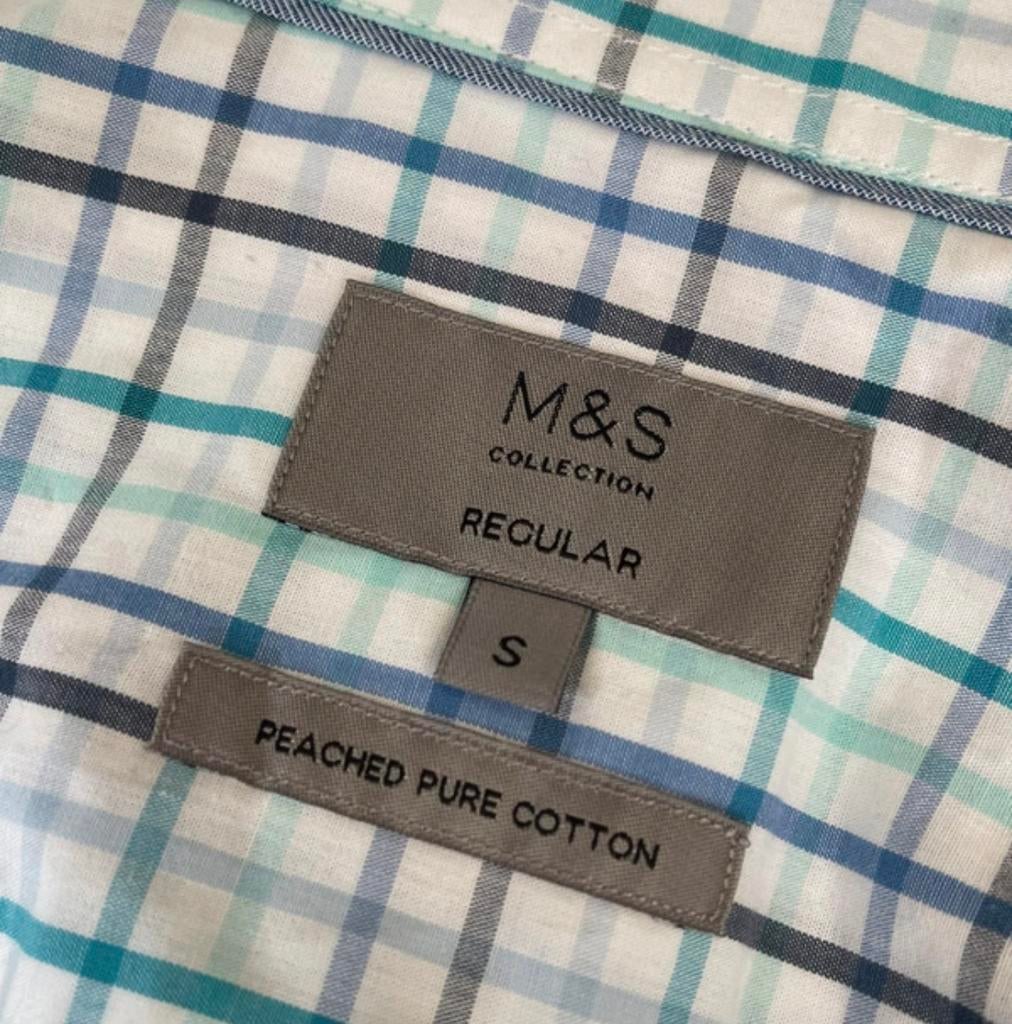 Overhemd van Marks & Spencer - Maat : S Nieuw!, Verzenden, Nieuw, Halswijdte 38 (S) of kleiner