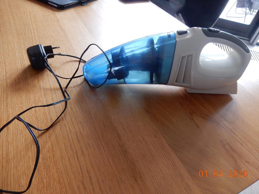 SHG kruimeldief  met wandbeugel en oplader, Gebruikt, Kruimeldief, Ophalen of Verzenden, Minder dan 1200 watt