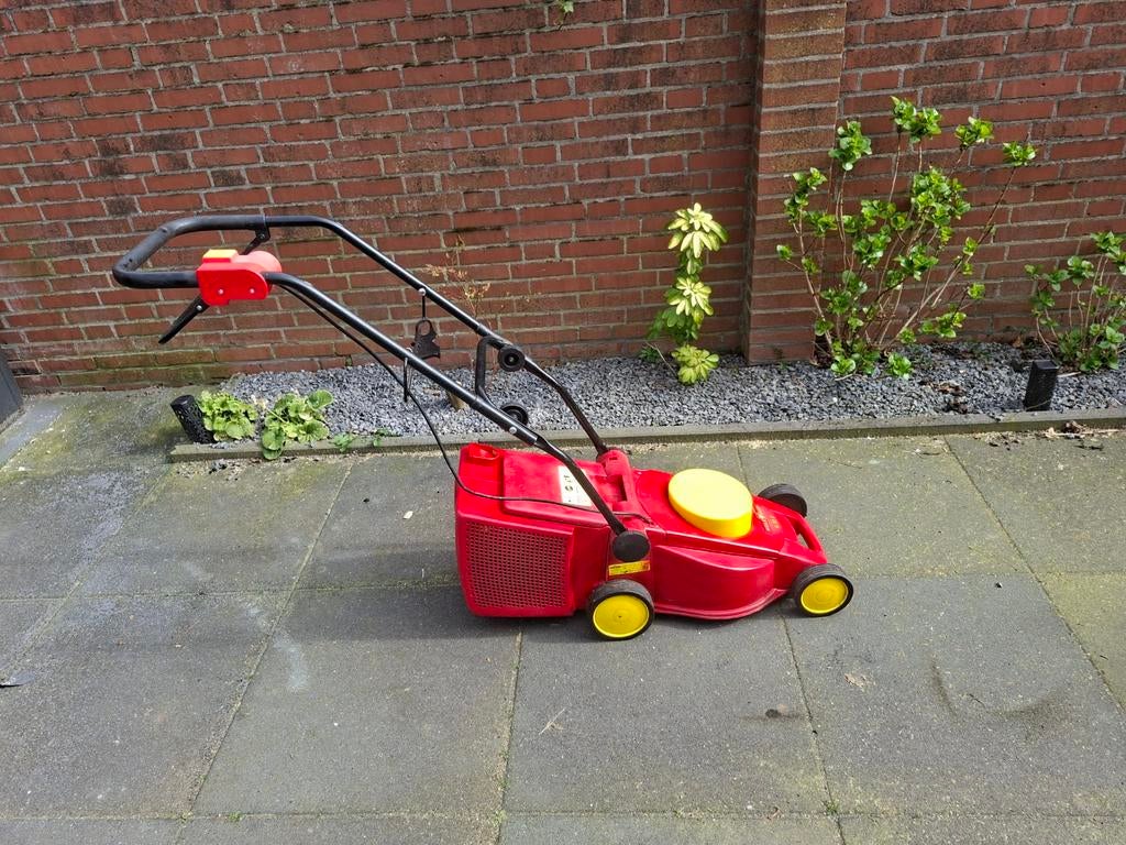 Wolf garden elektrische grasmaaier, Ophalen, Gebruikt, Elektrische grasmaaier, Opvangbak