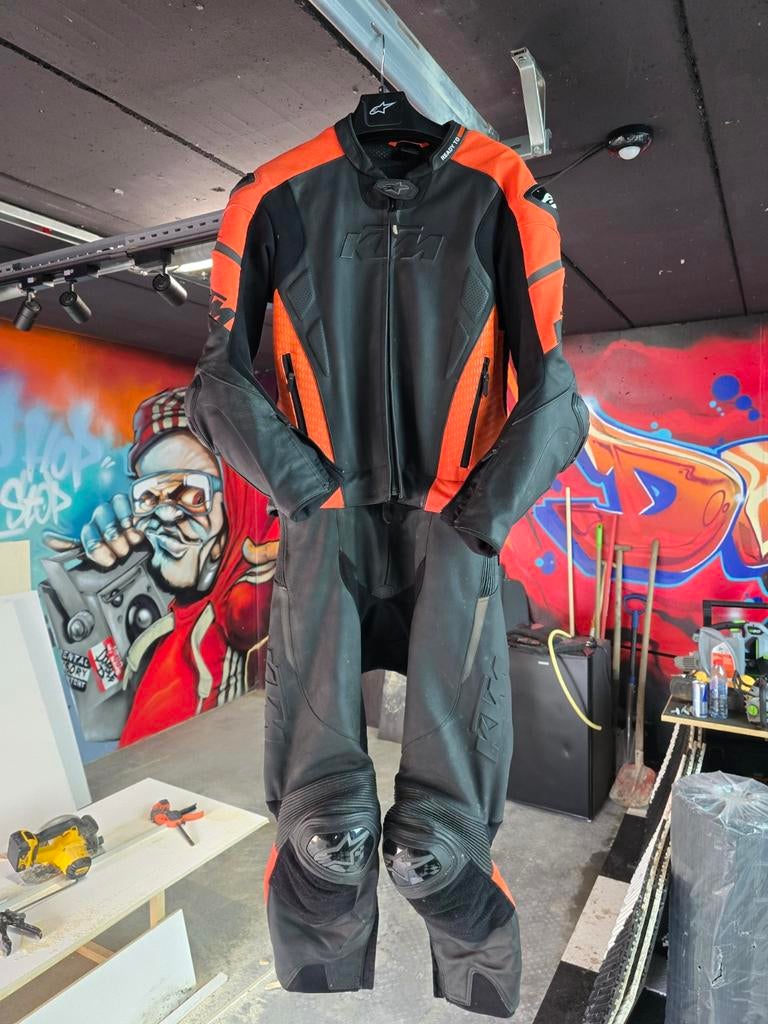 KTM leren pak . Handschoenen . Laarzen ., Ophalen of Verzenden, Tweedehands, Handschoenen