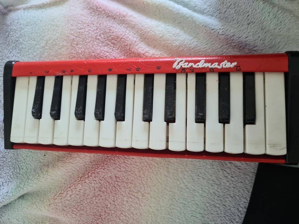 Bandmaster Melodica - Vintage Blaasinstrument, Ophalen of Verzenden, Gebruikt, Overige aantallen, Overige merken