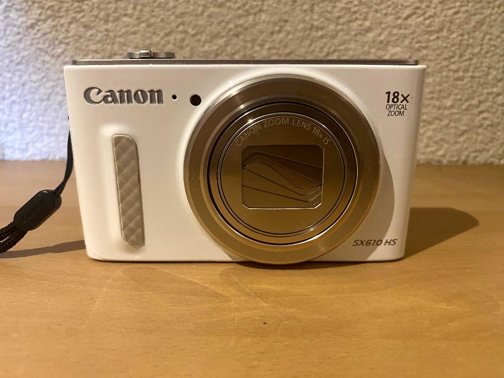 Canon PowerShot SX610 HS Digitale Camera Wit, Canon, Compact, Ophalen of Verzenden, Zo goed als nieuw
