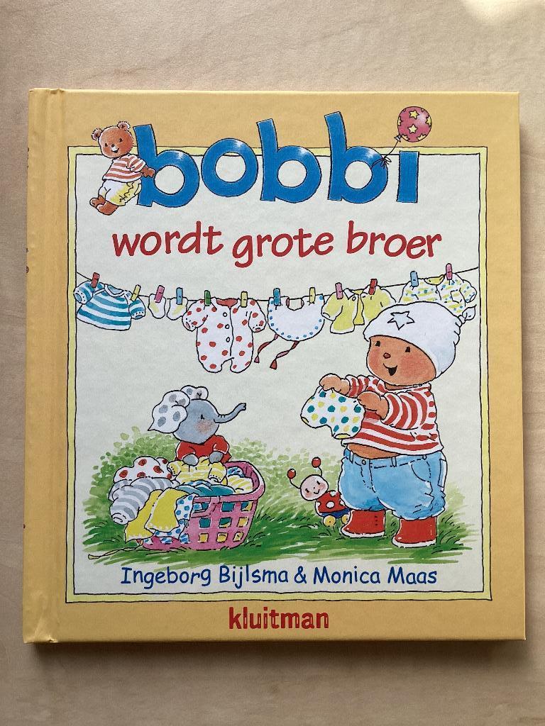bobbi wordt grote broer, Boeken, Kinderboeken | Baby's en Peuters, Ophalen, Zo goed als nieuw, Ingeborg Bijlsma & Monica Maas