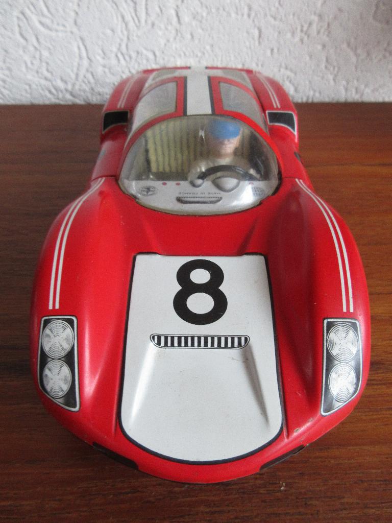 Vintage Joustra Porsche Carrera GT auto modelauto, Verzamelen, Ophalen of Verzenden, Gebruikt