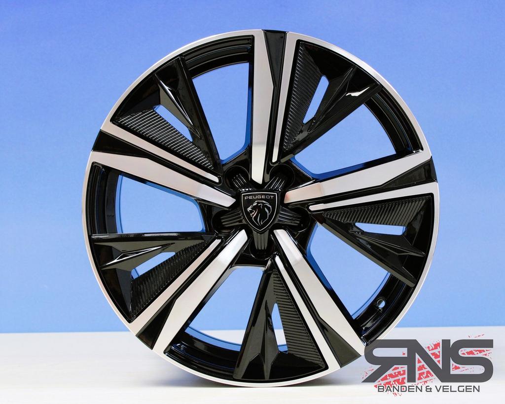 5x108 18 inch Velgen Peugeot 308 408 3008 5008, Velg(en), -, -, Nieuw