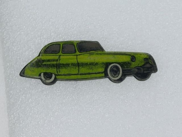 SP1790 Speldje Panhard groen, Ophalen of Verzenden, Gebruikt, Overige onderwerpen