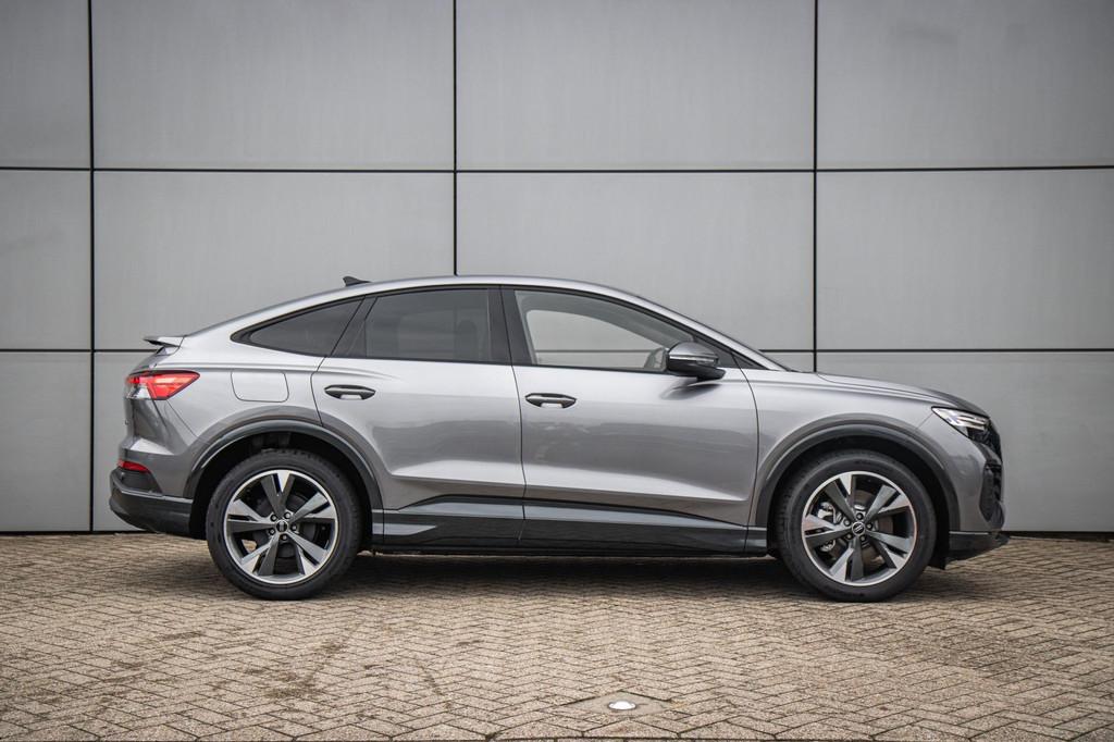 Audi Q4 Sportback e-tron 45 Advanced 286pk Edition 82 kWh |, Auto's, Automaat, 12 maanden, Zwart, 82 kWh