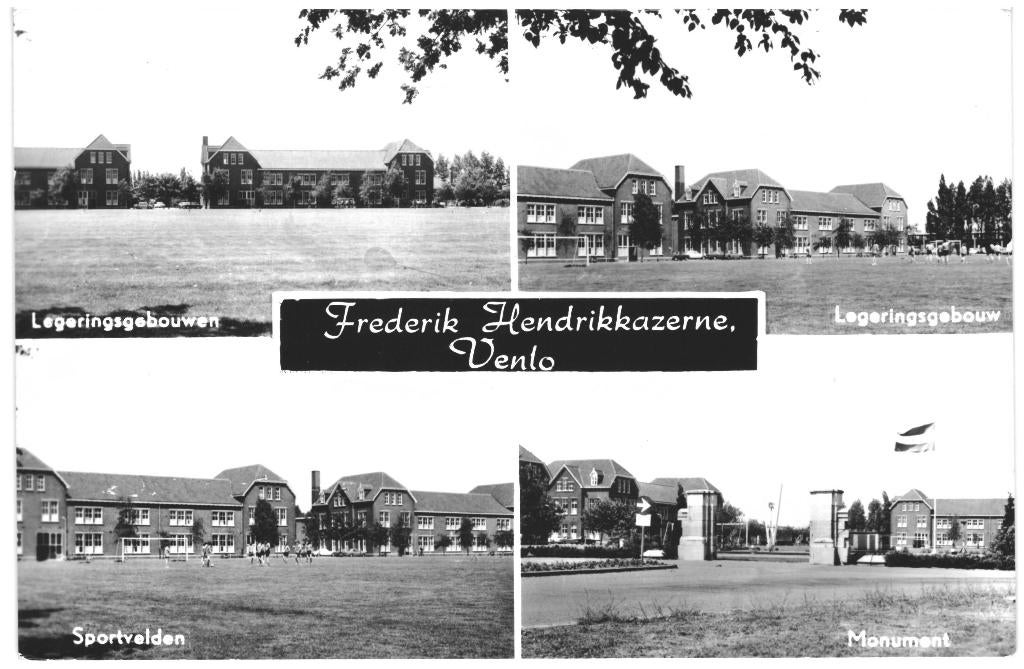 965793 Venlo Frederik Hendrik Kazerne 1979 Gelopen met zegel, Ophalen of Verzenden, 1960 tot 1980, Gelopen, Limburg