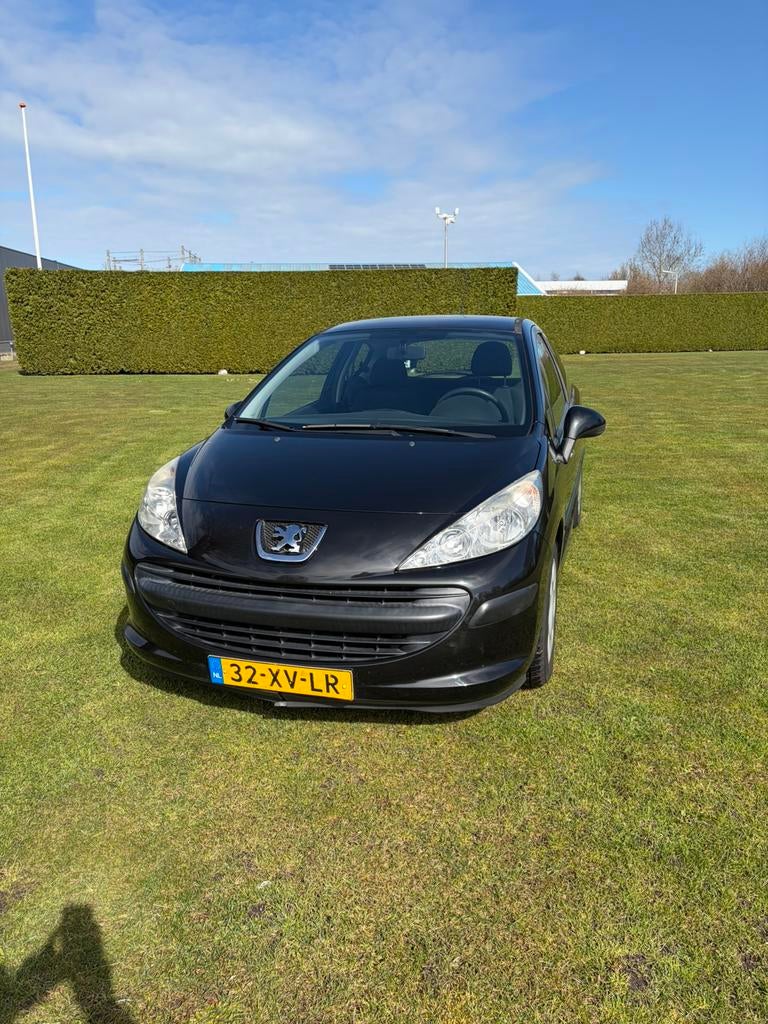 Peugeot 207 1.4 VTI 16V 3DRS 2007 Zwart, Auto's, Peugeot, Stof, Origineel Nederlands, Handgeschakeld, Onderhoudsboekje